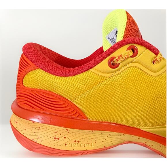 NEW BALANCE HESI LOW LETTERMAN Basketball Shoe BBHSL01 M8.5/W10 OrangeRed Yellow main image 5